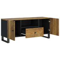 Thumbnail for TV-Schrank 105x33,5x46 cm Massivholz Mango & Holzwerkstoff