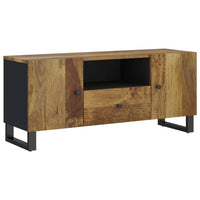 Thumbnail for TV-Schrank 105x33,5x46 cm Massivholz Mango & Holzwerkstoff