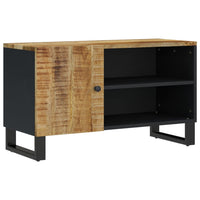 Thumbnail for TV-Schrank 80x33x46 cm Massivholz Mango & Holzwerkstoff
