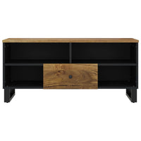 Thumbnail for TV-Schrank 100x33x46 cm Massivholz Mango & Holzwerkstoff
