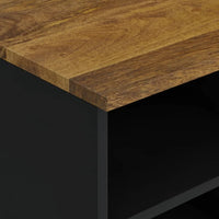 Thumbnail for TV-Schrank 100x33x46 cm Massivholz Mango & Holzwerkstoff