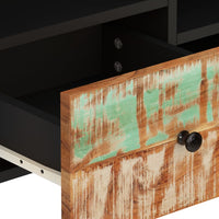 Thumbnail for TV-Schrank 100x33x46 cm Altholz Massiv und Holzwerkstoff