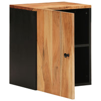 Thumbnail for Bad-Wandschrank 38x33x48 cm Massivholz Akazie