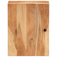 Thumbnail for Bad-Wandschrank 38x33x48 cm Massivholz Akazie