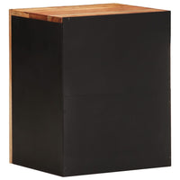 Thumbnail for Bad-Wandschrank 38x33x48 cm Massivholz Akazie