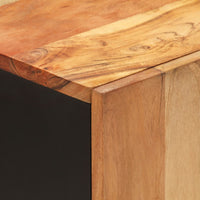 Thumbnail for Bad-Wandschrank 38x33x48 cm Massivholz Akazie