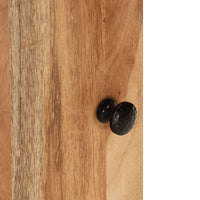 Thumbnail for Bad-Wandschrank 38x33x48 cm Massivholz Akazie