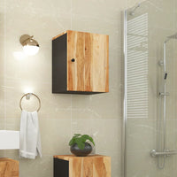 Thumbnail for Bad-Wandschrank 38x33x48 cm Massivholz Akazie