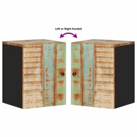 Thumbnail for Bad-Wandschrank 38x33x48 cm Altholz Massiv