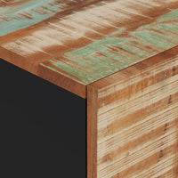 Thumbnail for Bad-Wandschrank 38x33x48 cm Altholz Massiv