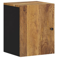 Thumbnail for Bad-Wandschrank 38x33x48 cm Massivholz Mango