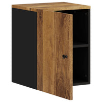 Thumbnail for Bad-Wandschrank 38x33x48 cm Massivholz Mango