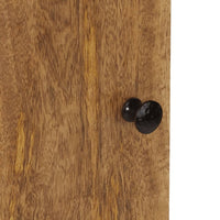 Thumbnail for Bad-Wandschrank 38x33x48 cm Massivholz Mango