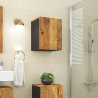 Thumbnail for Bad-Wandschrank 38x33x48 cm Massivholz Mango