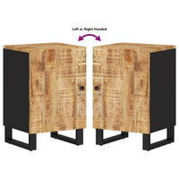 Thumbnail for Badschrank 38x33x58 cm Massivholz Mango