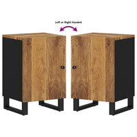 Thumbnail for Badschrank 38x33x58 cm Massivholz Mango