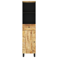 Thumbnail for Badschrank 38x33x160 cm Massivholz Mango
