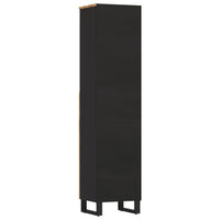 Thumbnail for Badschrank 38x33x160 cm Massivholz Mango