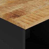 Thumbnail for Badschrank 38x33x160 cm Massivholz Mango