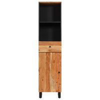 Thumbnail for Badschrank 38x33x160 cm Massivholz Akazie