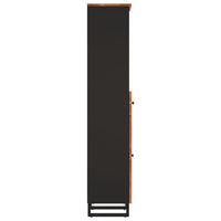 Thumbnail for Badschrank 38x33x160 cm Altholz Massivholz