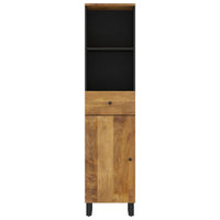 Thumbnail for Badschrank 38x33x160 cm Massivholz Mango