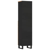 Thumbnail for Badschrank 38x33x160 cm Massivholz Mango