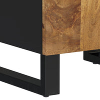 Thumbnail for Badschrank 38x33x160 cm Massivholz Mango