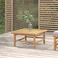 Thumbnail for Gartentisch 65x55x30 cm Bambus