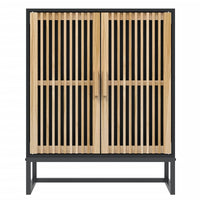 Thumbnail for Sideboard Schwarz 60x30x75 cm Holzwerkstoff