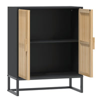 Thumbnail for Sideboard Schwarz 60x30x75 cm Holzwerkstoff