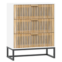 Thumbnail for Sideboard Weiß 60x30x75 cm Holzwerkstoff