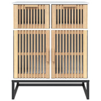 Thumbnail for Sideboard Weiß 60x30x75 cm Holzwerkstoff