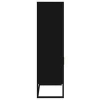 Thumbnail for Highboard Schwarz 60x35x125 cm Holzwerkstoff