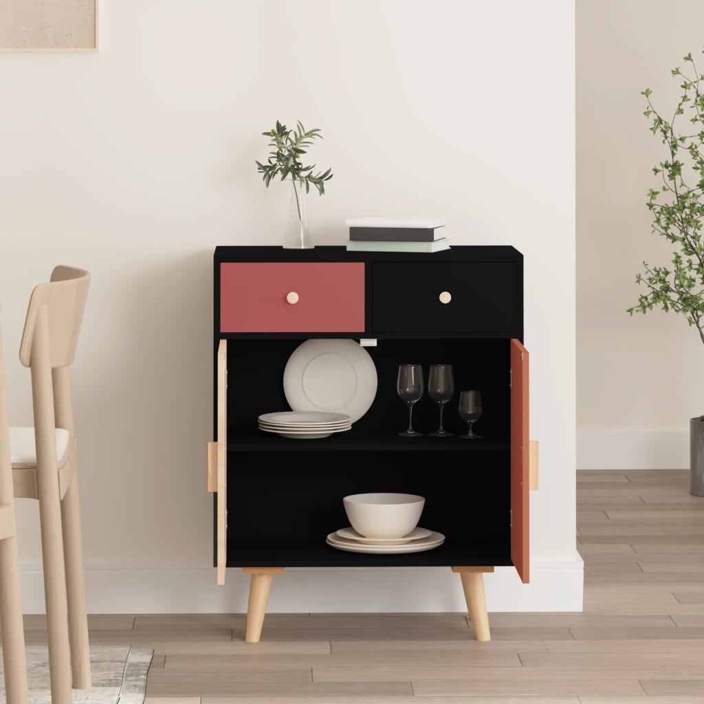 Sideboard mit Schubladen 60x30x75,5 cm Holzwerkstoff