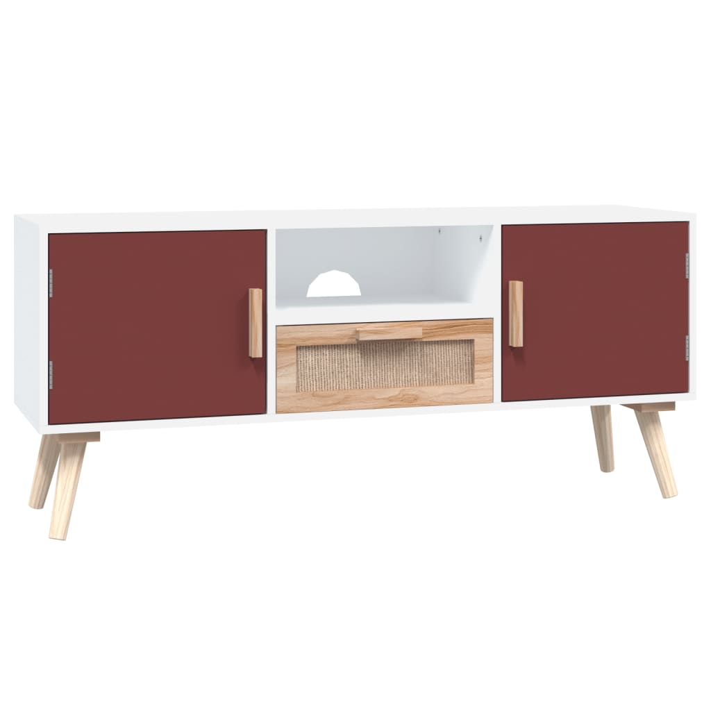 TV-Schrank mit Türen 105x30x45 cm Holzwerkstoff
