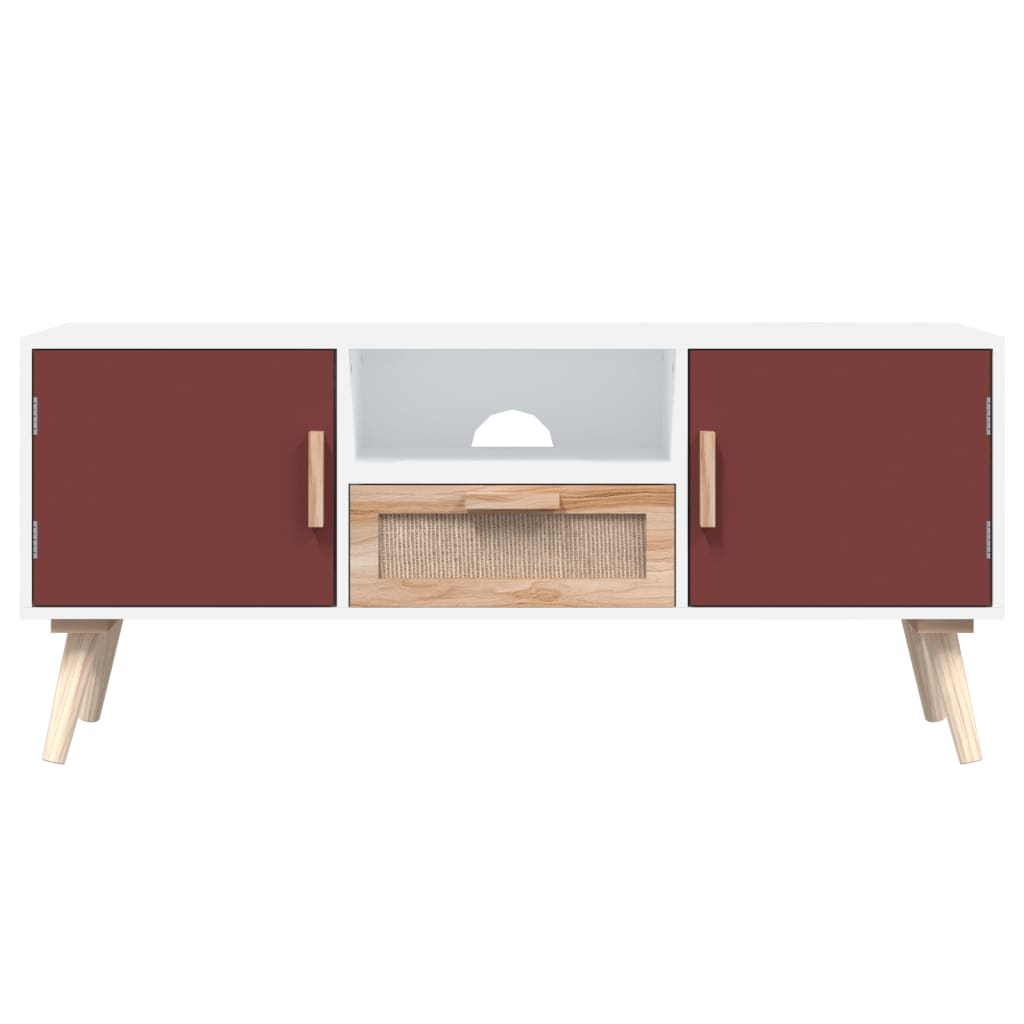 TV-Schrank mit Türen 105x30x45 cm Holzwerkstoff