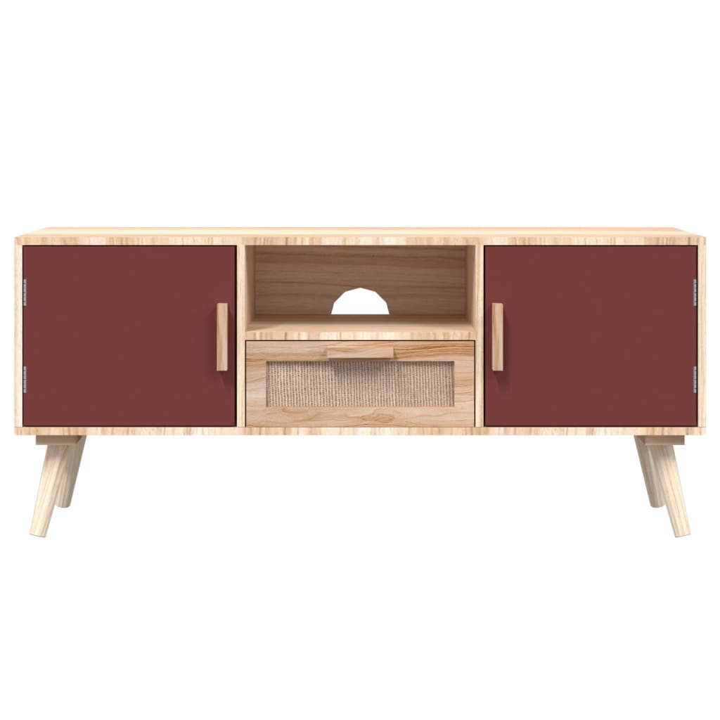 TV-Schrank mit Türen 105x30x45 cm Holzwerkstoff