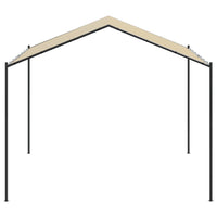 Thumbnail for Gartenpavillon Beige 3x3 m Stahl und Stoff