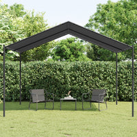 Thumbnail for Gartenpavillon Anthrazit 4x3 m Stahl und Stoff