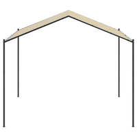 Thumbnail for Gartenpavillon Beige 4x3 m Stahl und Stoff