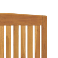 Thumbnail for Gartenstühle 4 Stk. Verstellbar Massivholz Teak