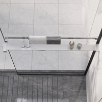 Thumbnail for Duschablage für Begehbare Dusche Chrom 80 cm Aluminium