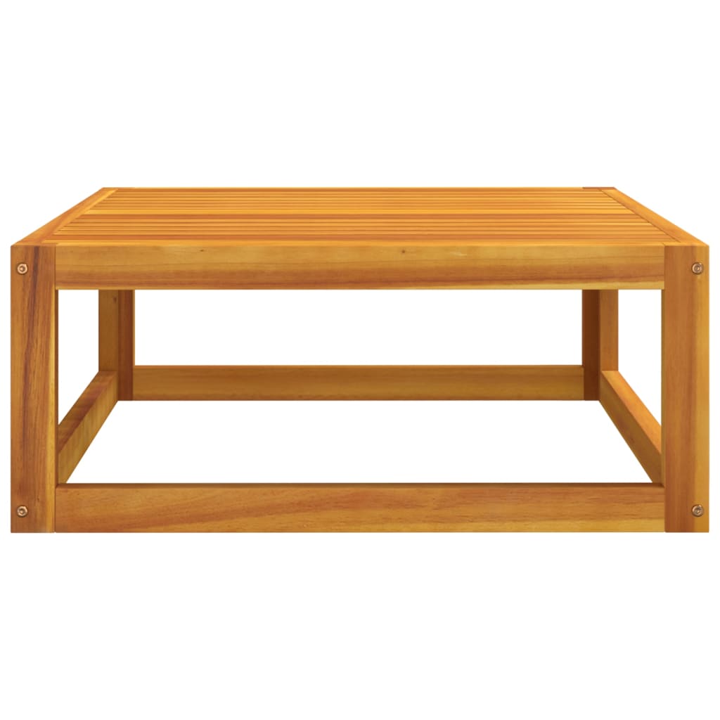 Couchtisch 68x68x29 cm Massivholz Akazie