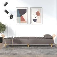 Thumbnail for Schlafsofa mit Armlehnen Taupe Stoff