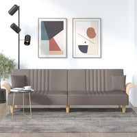 Thumbnail for Schlafsofa mit Armlehnen Taupe Stoff
