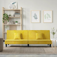 Thumbnail for Schlafsofa Gelb Samt