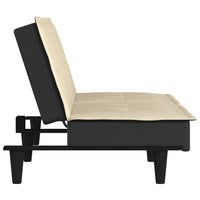 Thumbnail for Schlafsofa Creme Stoff