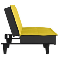 Thumbnail for Schlafsofa Hellgelb Stoff