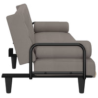 Thumbnail for Schlafsofa mit Armlehnen Taupe Stoff